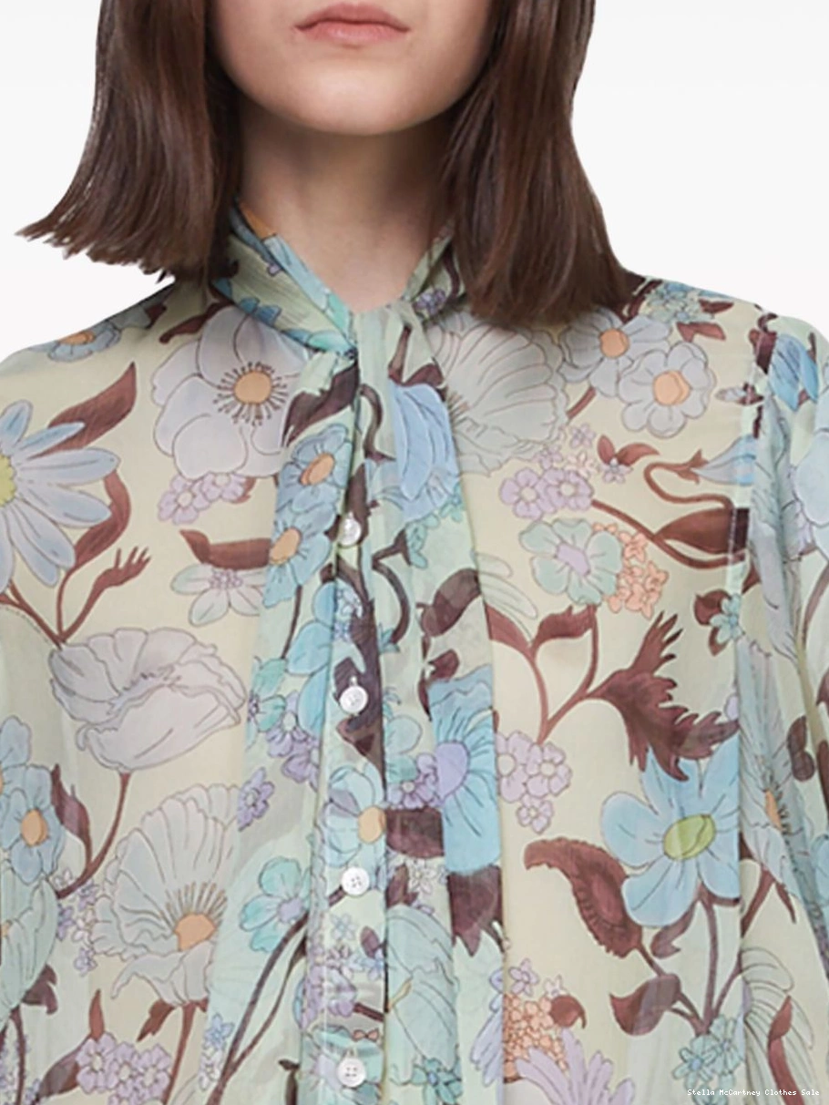 Cheap Garden Stella Lady McCartney Women silk blouse 0805